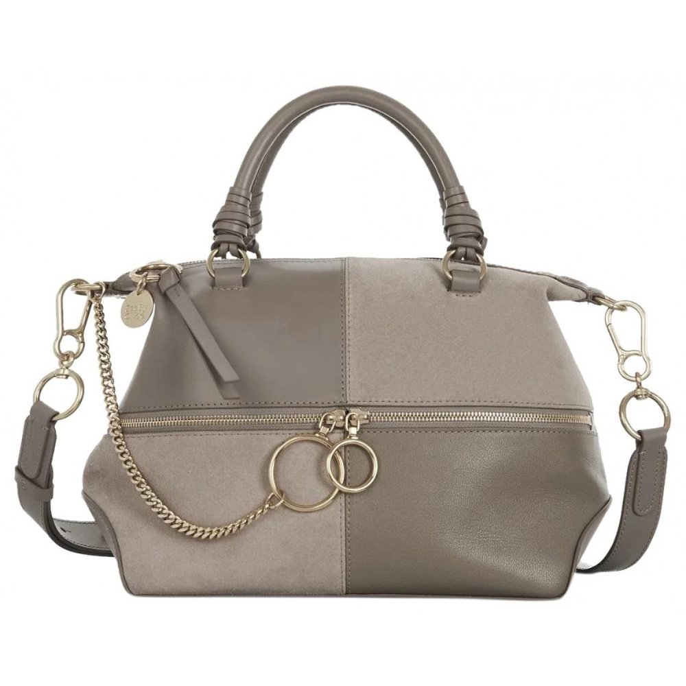 See By Chloe Medium Emy Patchwork Shoulder Bag - image 1
